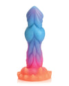 Aqua-Cock Glow-in-the-Dark Silicone Dildo-Dildos & Dongs-XR Brands Creature Cocks-Andy's Adult World