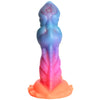 Aqua-Cock Glow-in-the-Dark Silicone Dildo-Dildos & Dongs-XR Brands Creature Cocks-Andy's Adult World