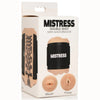 Mistress Double Shot Mouth and Pussy Stroker - Light-Masturbation Aids for Males-Curve Toys-Andy's Adult World