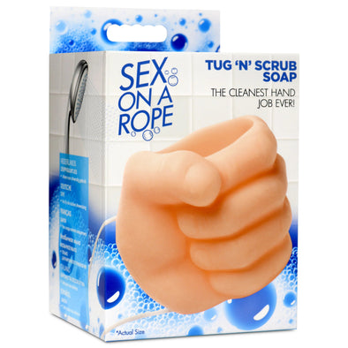 Tug 'N' Scrub Soap-Bath & Body-XR Brands Clean Stream-Andy's Adult World