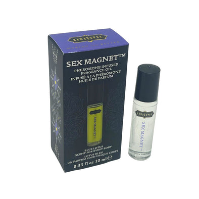 Sex Magnet Blue Lotus Pheromone Roll on Fragrance Oil-Lubricants Creams & Glides-Kama Sutra-Andy's Adult World