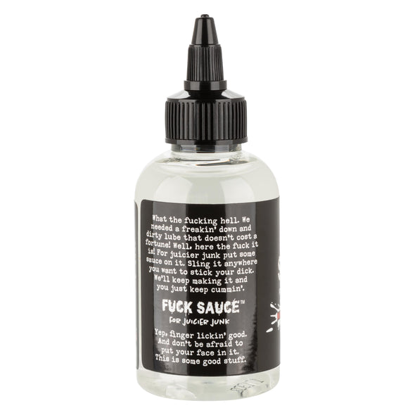 Fuck Sauce Water-Based Lubricant - 4 Oz-Lubricants Creams & Glides-CalExotics-Andy's Adult World