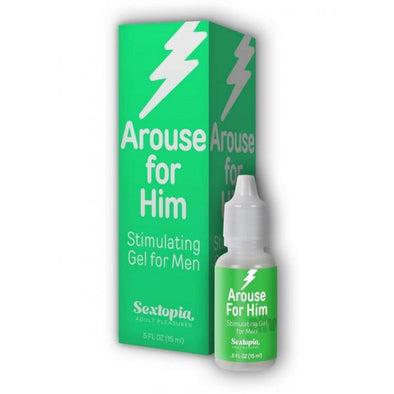 Arouse for Him Stimulating Gel 5 Oz-Lubricants Creams & Glides-Body Action-Andy's Adult World