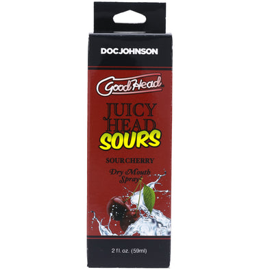 Goodhead - Juicy Head - Dry Mouth Spray - Sour Cherry - 2 Oz-Lubricants Creams & Glides-Doc Johnson-Andy's Adult World