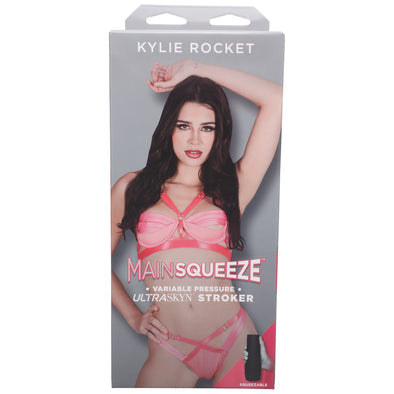 Main Squeeze - Kylie Rocket - Ultraskyn Stroker - Pussy - Vanilla-Masturbation Aids for Males-Doc Johnson-Andy's Adult World