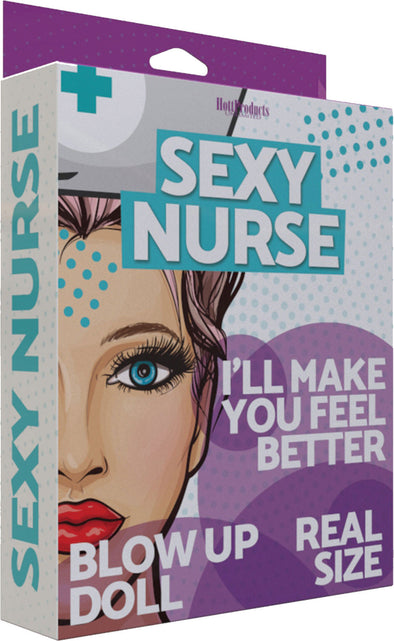 Sexy Nurse - Inflatable Party Doll-Bachelor & Bachelorette Items-Hott Products-Andy's Adult World