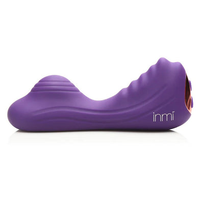 Vibrating Silicone Grinder - Purple-Vibrators-XR Brands inmi-Andy's Adult World