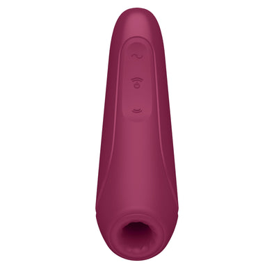 Curvy 1 Plus - Rose Red-Vibrators-Satisfyer-Andy's Adult World