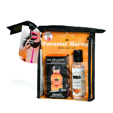 Porn Star Martini Oral Sex Kit - .75 Oz-Lubricants Creams & Glides-Kama Sutra-Andy's Adult World