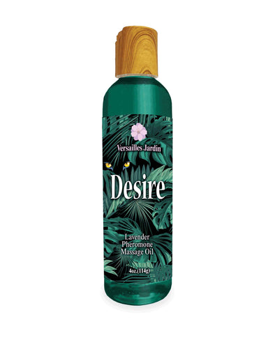 Desire Pheromone Massage Oil 4 Oz - Lavender-Lubricants Creams & Glides-Little Genie-Andy's Adult World