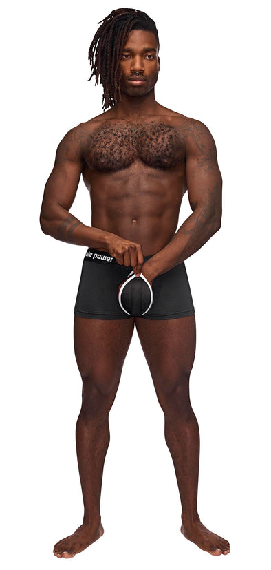 The Helmet Short - Small - Black-Lingerie & Sexy Apparel-Male Power-Andy's Adult World
