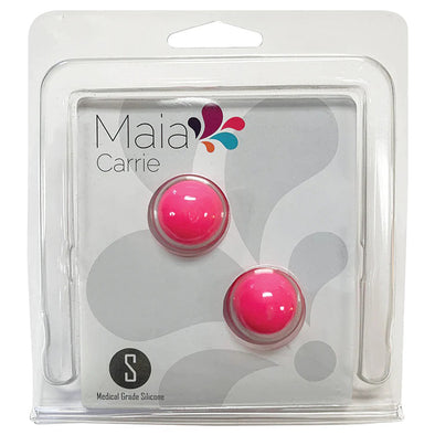 Carrie Silicone Kegel Balls - Neon Pink-Kegel & Pelvic Exercisers-Maia Toys-Andy's Adult World