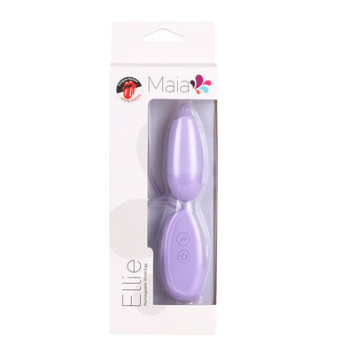 Ellie Wired Bullet Vibrator - Purple-Vibrators-Maia Toys-Andy's Adult World