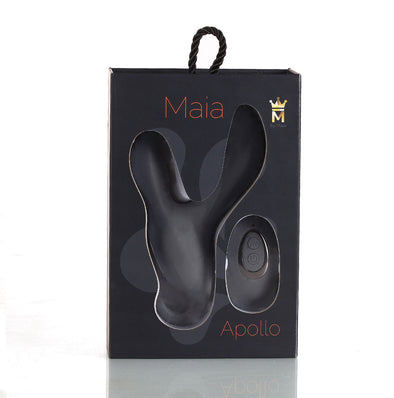 Apollo 15-Function Remote Control Prostate Massager - Grey-Vibrators-Maia Toys-Andy's Adult World