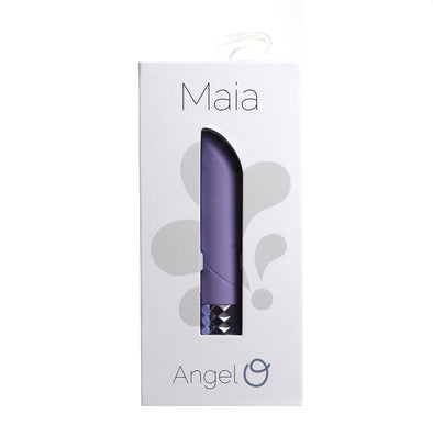 Angel Crystal Gems Bullet - Purple-Vibrators-Maia Toys-Andy's Adult World