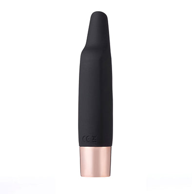 Aspen 15-Function Rechargeable Wireless Flickering Tip Vibrator - Black-Vibrators-Maia Toys-Andy's Adult World