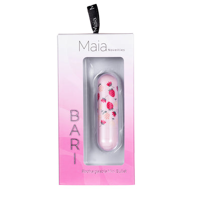 Bari Super Charged Mini Bullet - Pink-Vibrators-Maia Toys-Andy's Adult World
