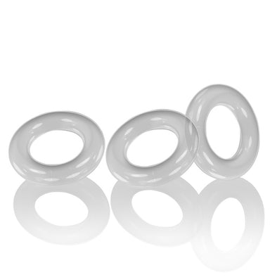 Willy Rings 3-Pack Cockrings - Clear-Cockrings-Oxballs-Andy's Adult World