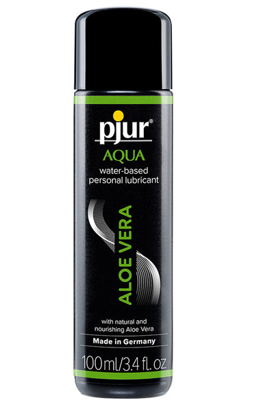 Pjur Aqua Aloe Vera - 100 ml - 3.4 Fl. Oz-Lubricants Creams & Glides-Pjur-Andy's Adult World