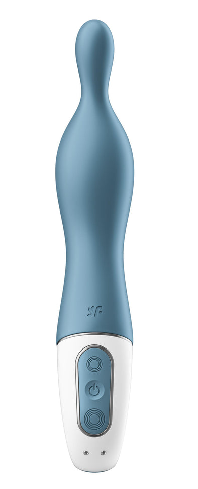 A-Mazing 1 a-Spot Vibrator - Blue-App Controlled-Satisfyer-Andy's Adult World