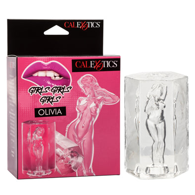 Girls Girls Girls - Olivia - Clear-Masturbation Aids for Males-CalExotics-Andy's Adult World
