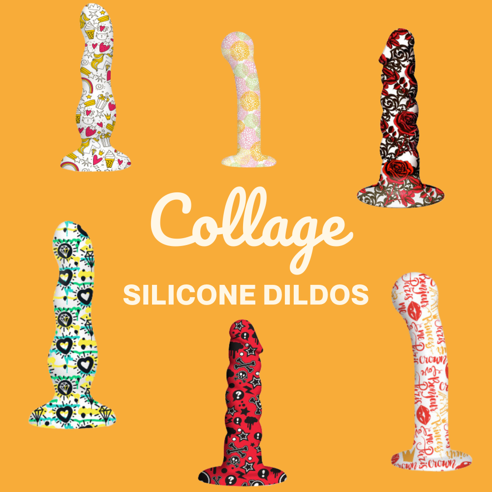 Collage Silicone Dildos