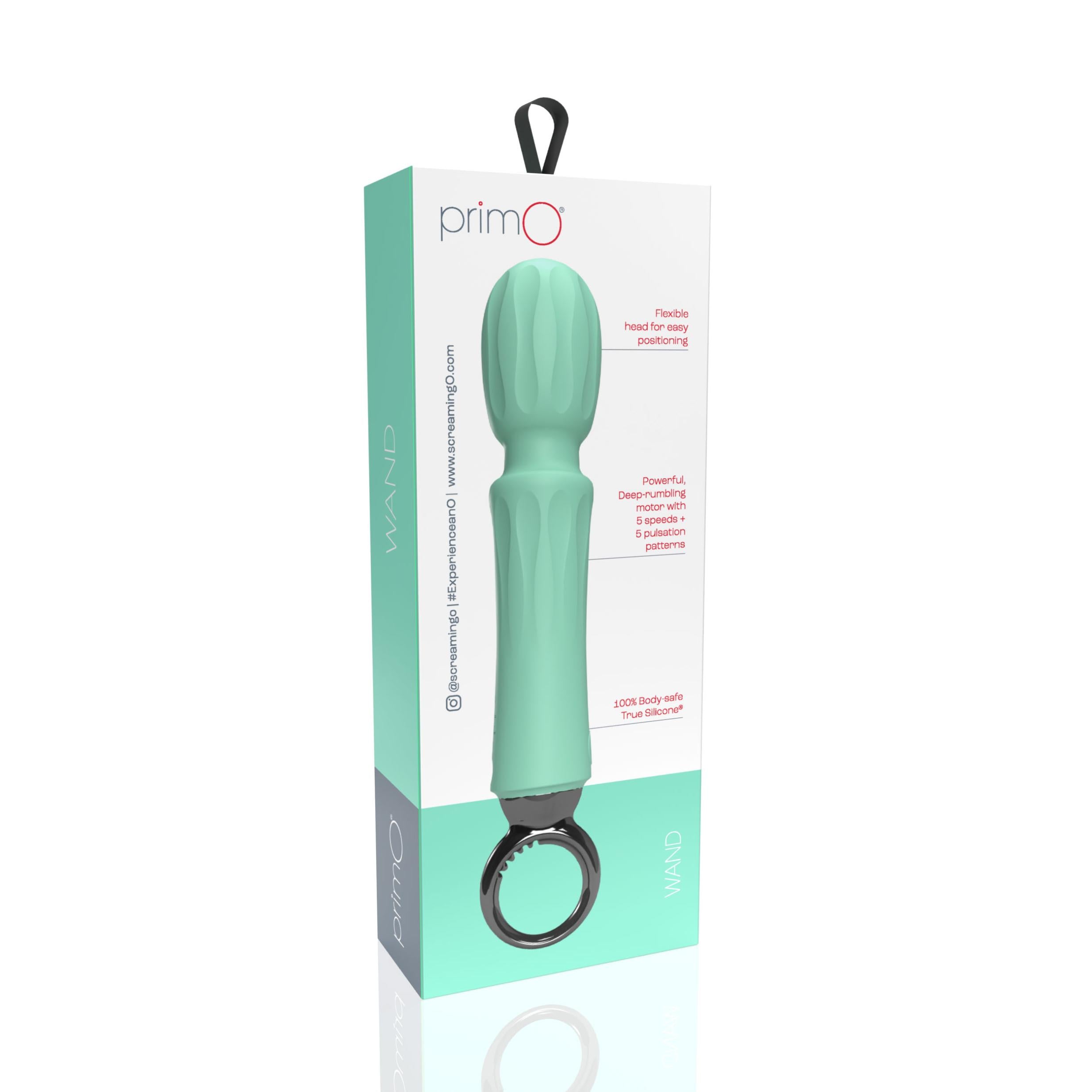 Primo Wand Rechargeable Vibe - Kiwi-Vibrators-Screaming O-Andy's Adult World