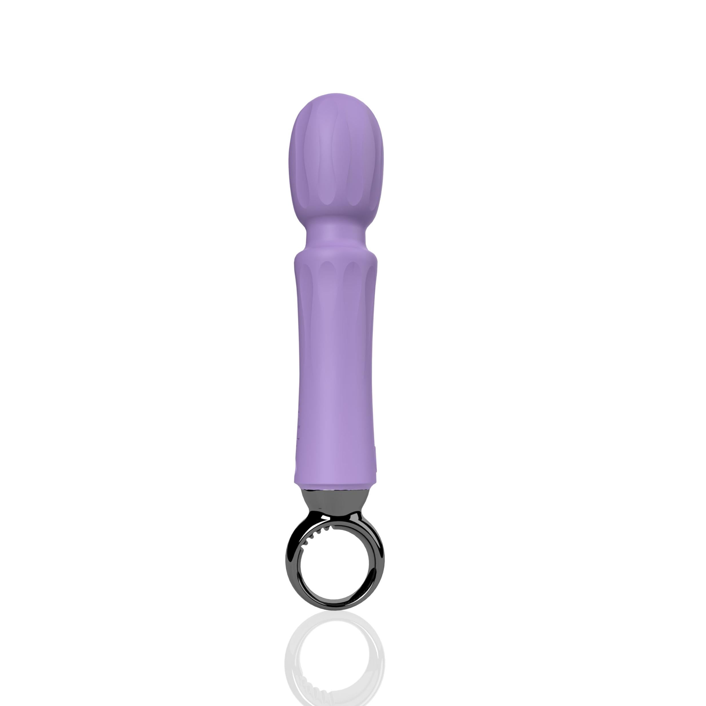 Primo Wand Rechargeable Vibe - Lilac-Vibrators-Screaming O-Andy's Adult World