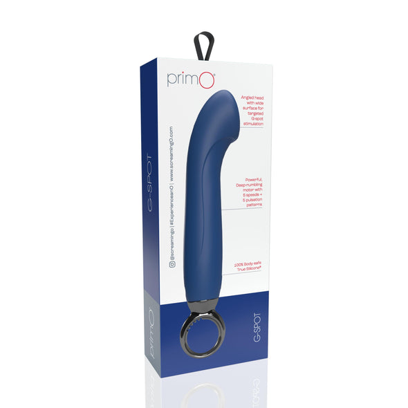 Primo G-Spot Rechargeable Vibrator - Blueberry-Vibrators-Screaming O-Andy's Adult World