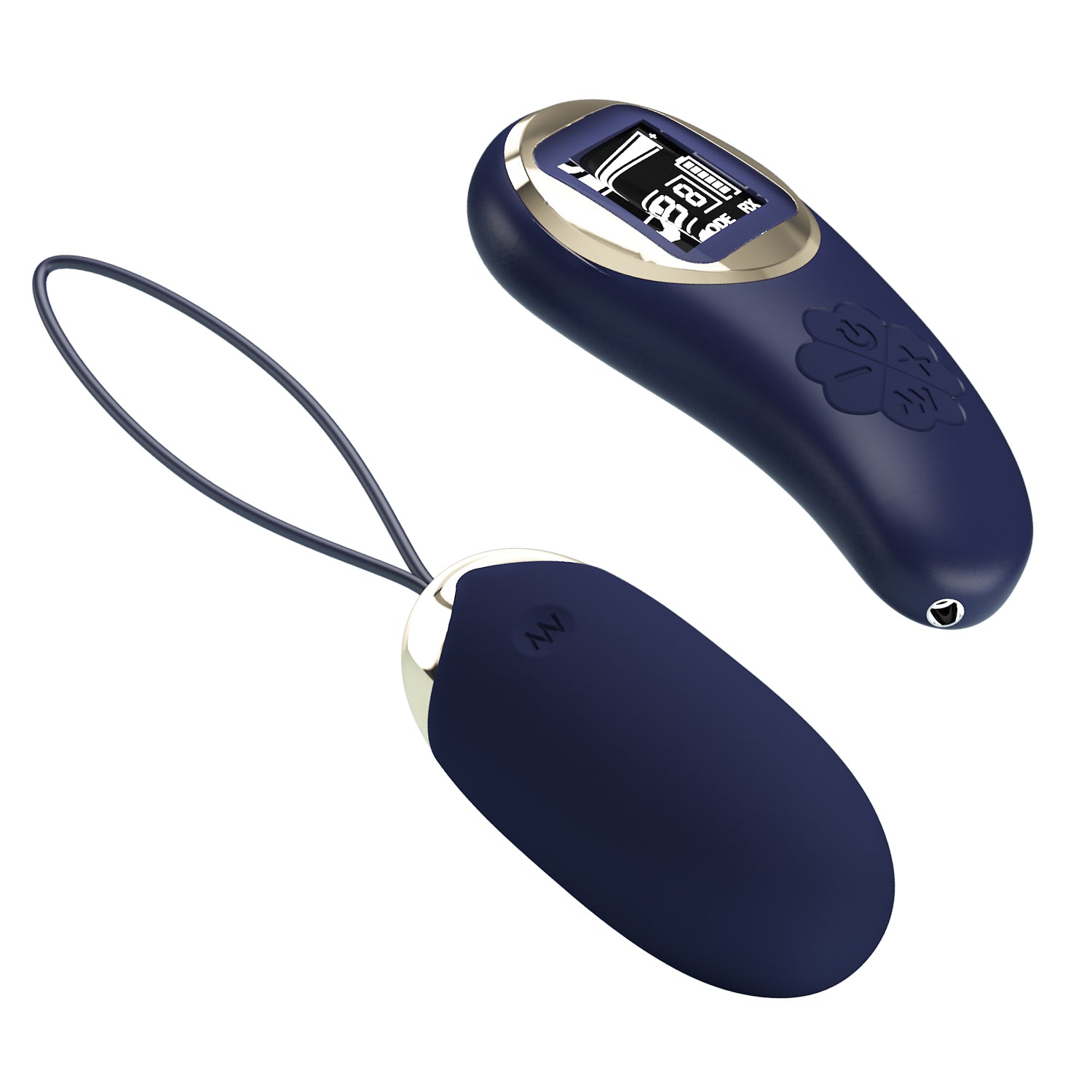 Mina Vibrating Remote Control Egg - Blue-Vibrators-Pretty Love-Andy's Adult World