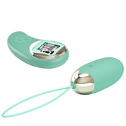 Mina Vibrating Remote Control Egg - Turquoise-Vibrators-Pretty Love-Andy's Adult World