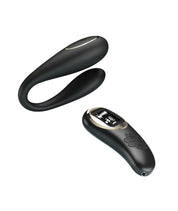 Nathan Double Pleasure Remote Control Vibrator - Black-Vibrators-Pretty Love-Andy's Adult World