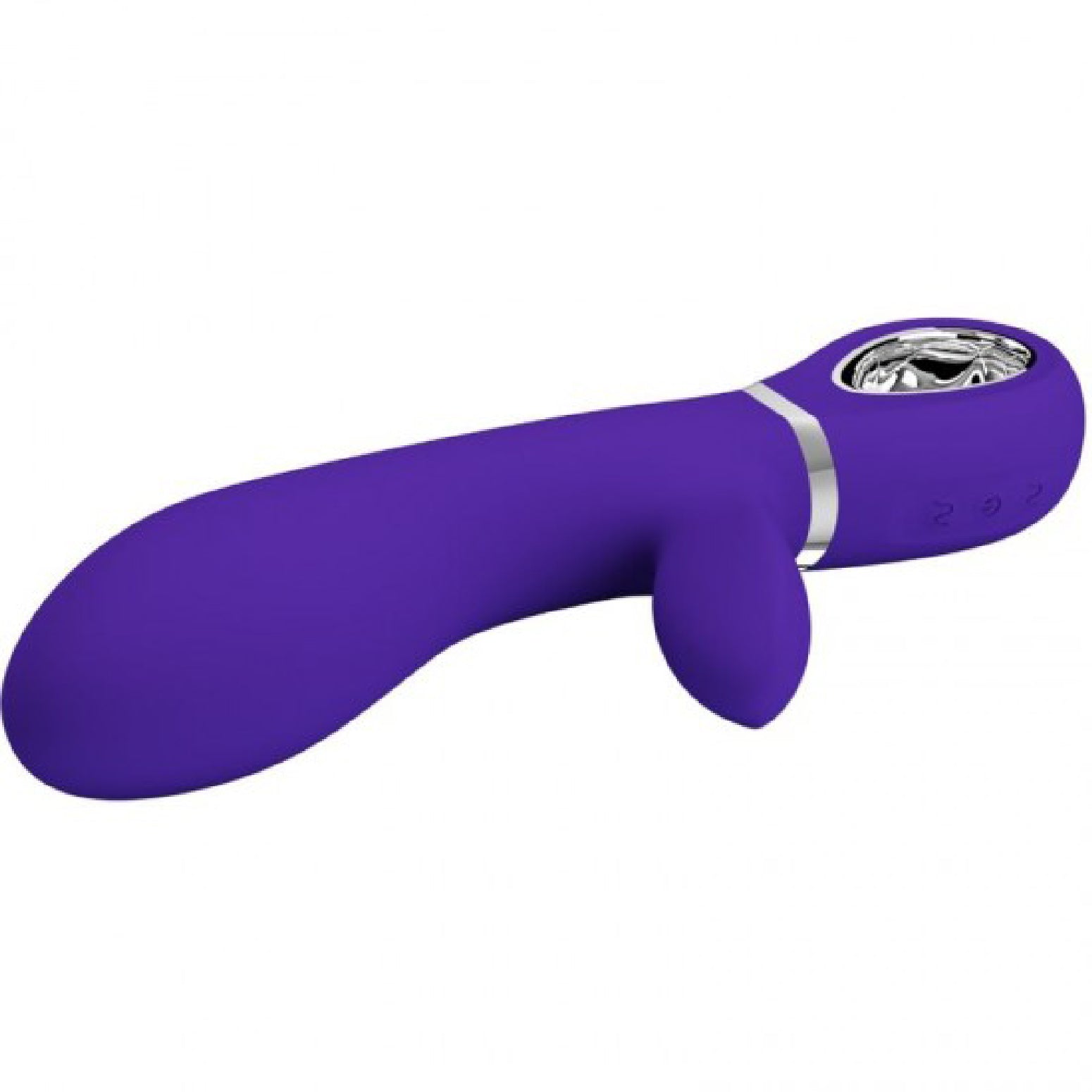 Thomas Super Soft Silicone Rabbit Vibrator - Purple-Vibrators-Pretty Love-Andy's Adult World