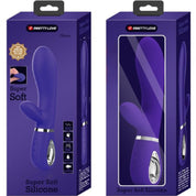 Thomas Super Soft Silicone Rabbit Vibrator - Purple-Vibrators-Pretty Love-Andy's Adult World