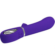 Thomas Super Soft Silicone Rabbit Vibrator - Purple-Vibrators-Pretty Love-Andy's Adult World