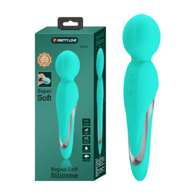 Walter Super Soft Silicone Wand - Seafoam-Massagers-Pretty Love-Andy's Adult World