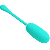 Kirk Rechargeable Vibrating Egg - Turquoise-Vibrators-Pretty Love-Andy's Adult World