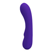 Matt Super Soft Silicone Vibrator - Purple-Vibrators-Pretty Love-Andy's Adult World