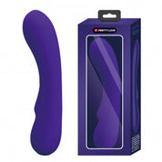 Matt Super Soft Silicone Vibrator - Purple-Vibrators-Pretty Love-Andy's Adult World