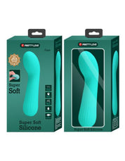 Faun Rechargeable Vibrator - Turquoise-Vibrators-Pretty Love-Andy's Adult World