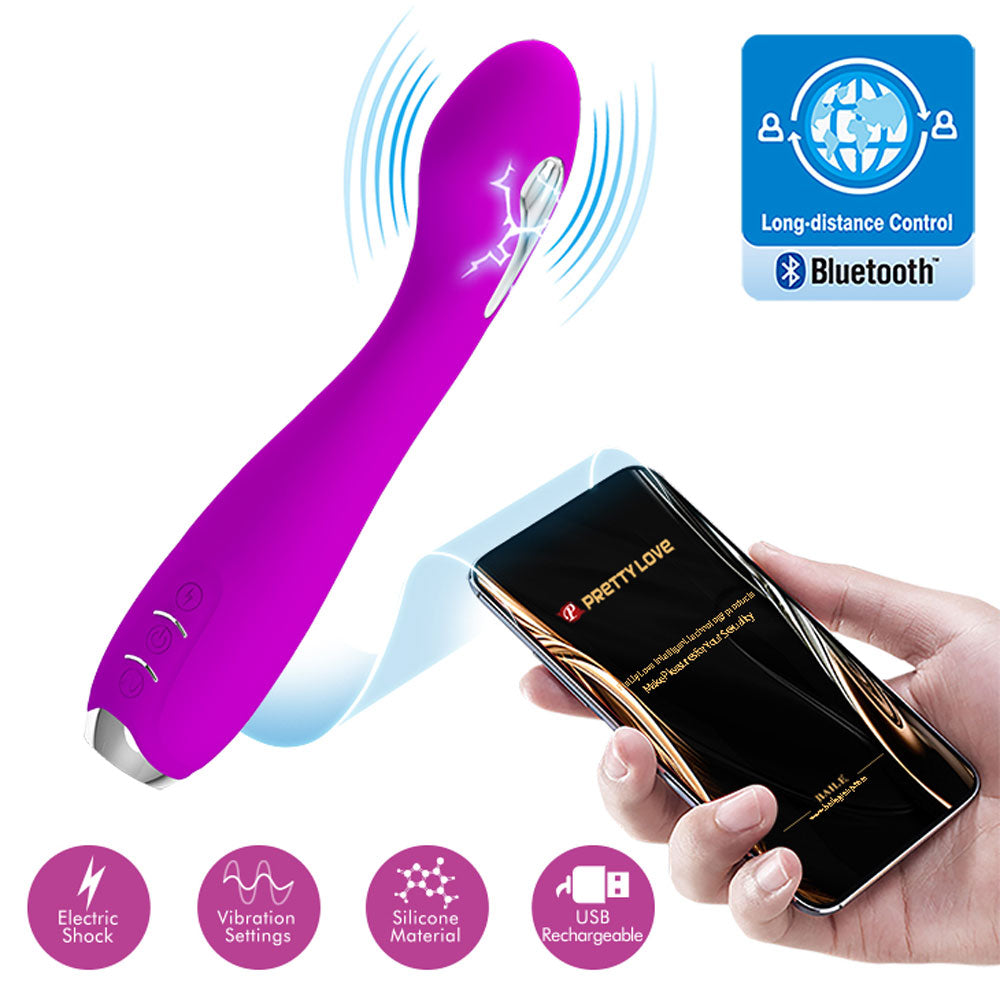 Pretty Love Hector Global Remote Control Series - Purple-Vibrators-Pretty Love-Andy's Adult World