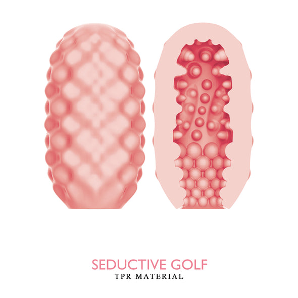 Pretty Love - Seductive Golf Cupid-X - Pink-Masturbation Aids for Males-Pretty Love-Andy's Adult World