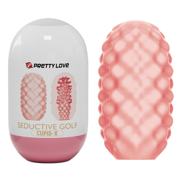 Pretty Love - Seductive Golf Cupid-X - Pink-Masturbation Aids for Males-Pretty Love-Andy's Adult World