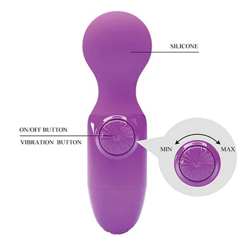 Pretty Love Mini Stick - Purple-Vibrators-Pretty Love-Andy's Adult World