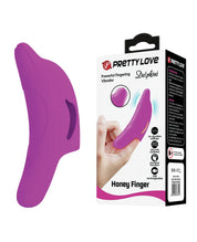 Delphini Dolphin Honey Finger Vibrator - Fuchsia-Vibrators-Pretty Love-Andy's Adult World