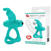 Passionate Figgy Penis Ring - Turquoise-Cockrings-Pretty Love-Andy's Adult World