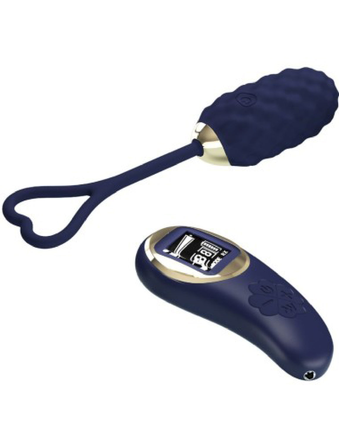 Vivian Remote Control Vibrating Egg - Blue-Vibrators-Pretty Love-Andy's Adult World