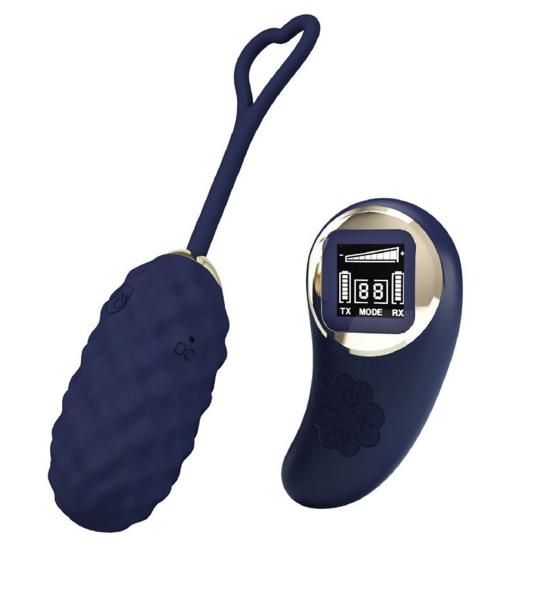 Vivian Remote Control Vibrating Egg - Blue-Vibrators-Pretty Love-Andy's Adult World