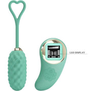 Vivian Remote Control Vibrating Egg - Turquoise-Vibrators-Pretty Love-Andy's Adult World