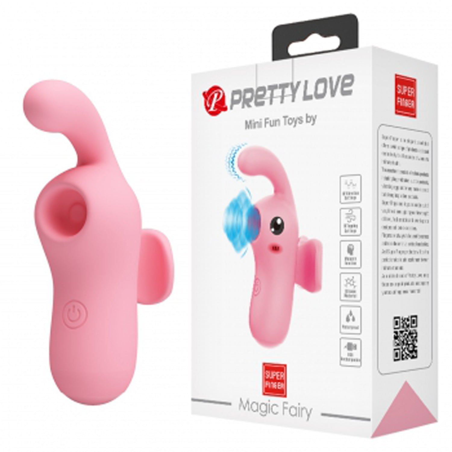 Magic Fairy Finger Vibrator - Pink-Vibrators-Pretty Love-Andy's Adult World